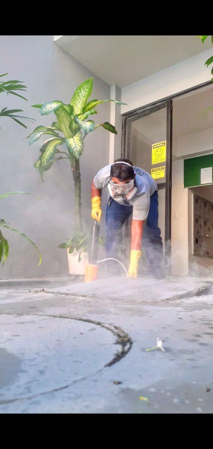 Aplicação de dedetização